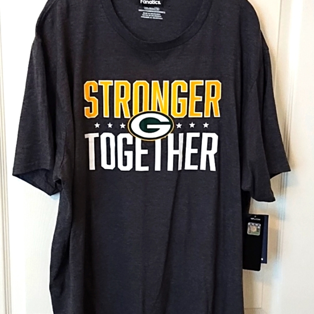 NWT Fanatics XXL GBPACKERS tshirt